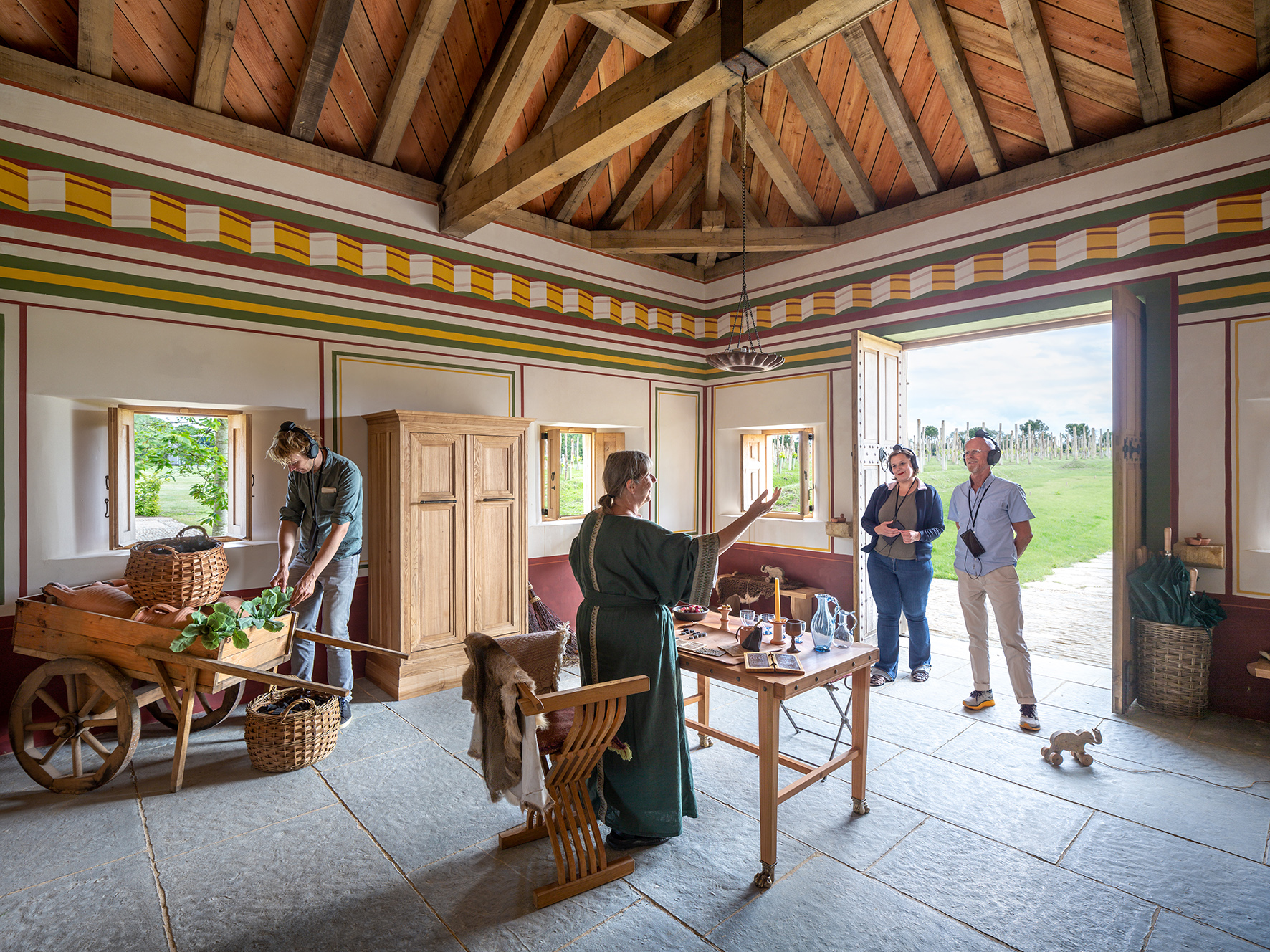 Ontwerp Engelse Roman Villa Museum van Kossmanndejong