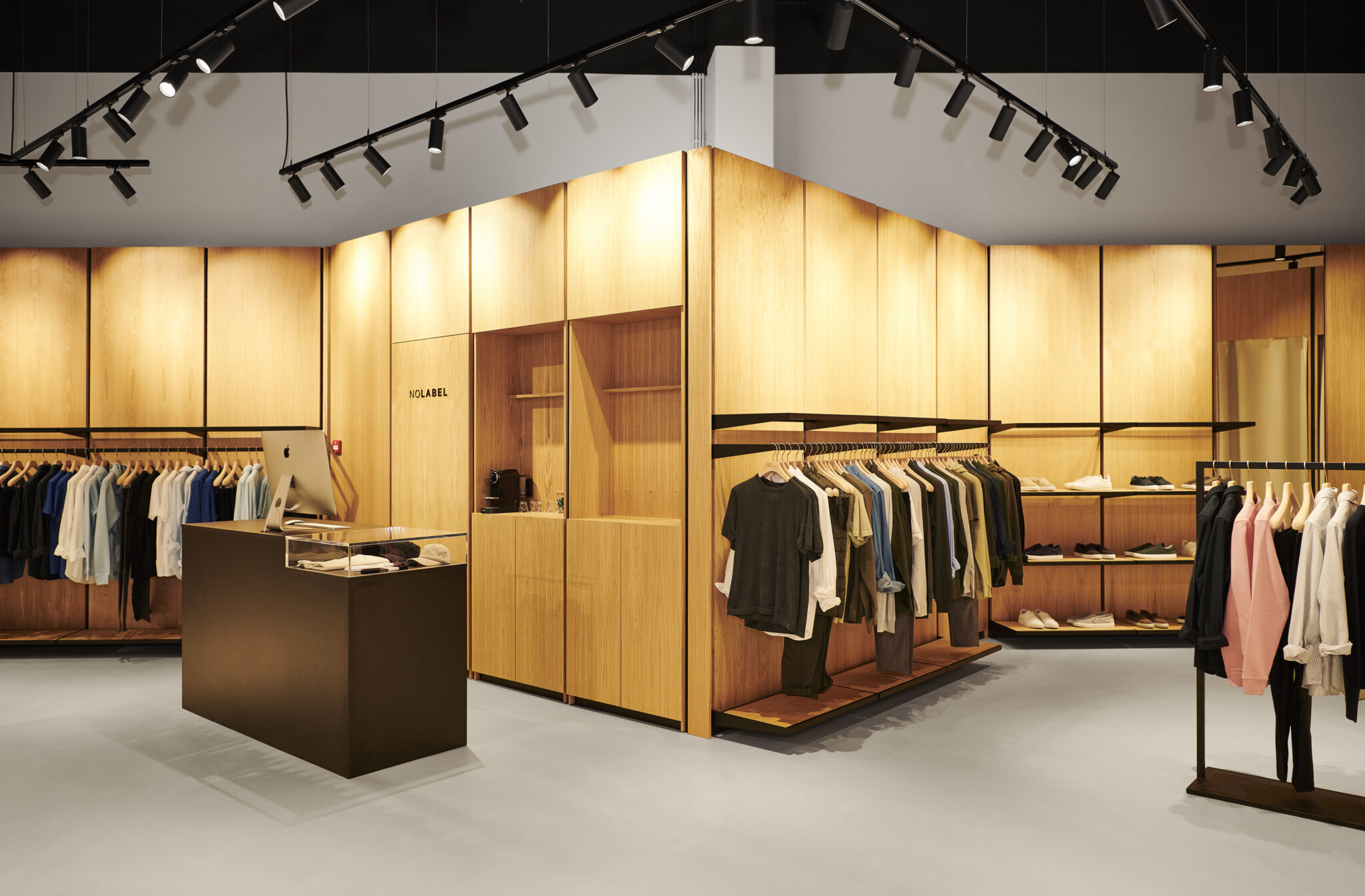 Pepijn Smit ontwerpt interieur brand store NOLABEL