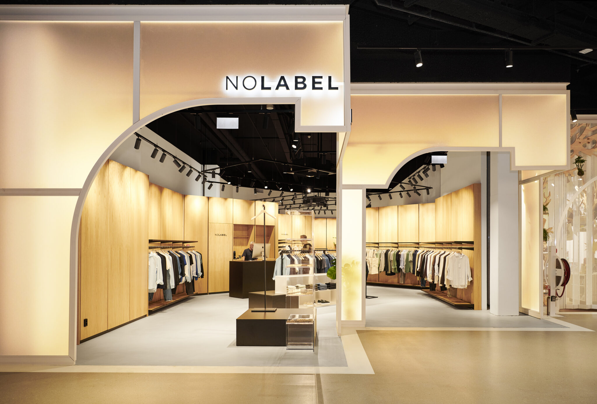 Pepijn Smit ontwerpt interieur brand store NOLABEL