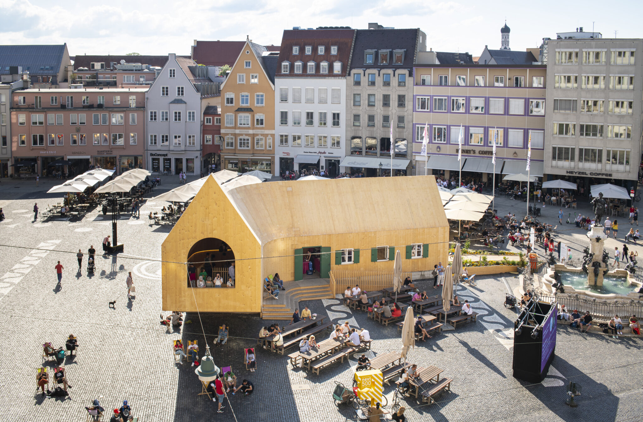 Nieuw onderkomen voor Fuggerei-paviljoen