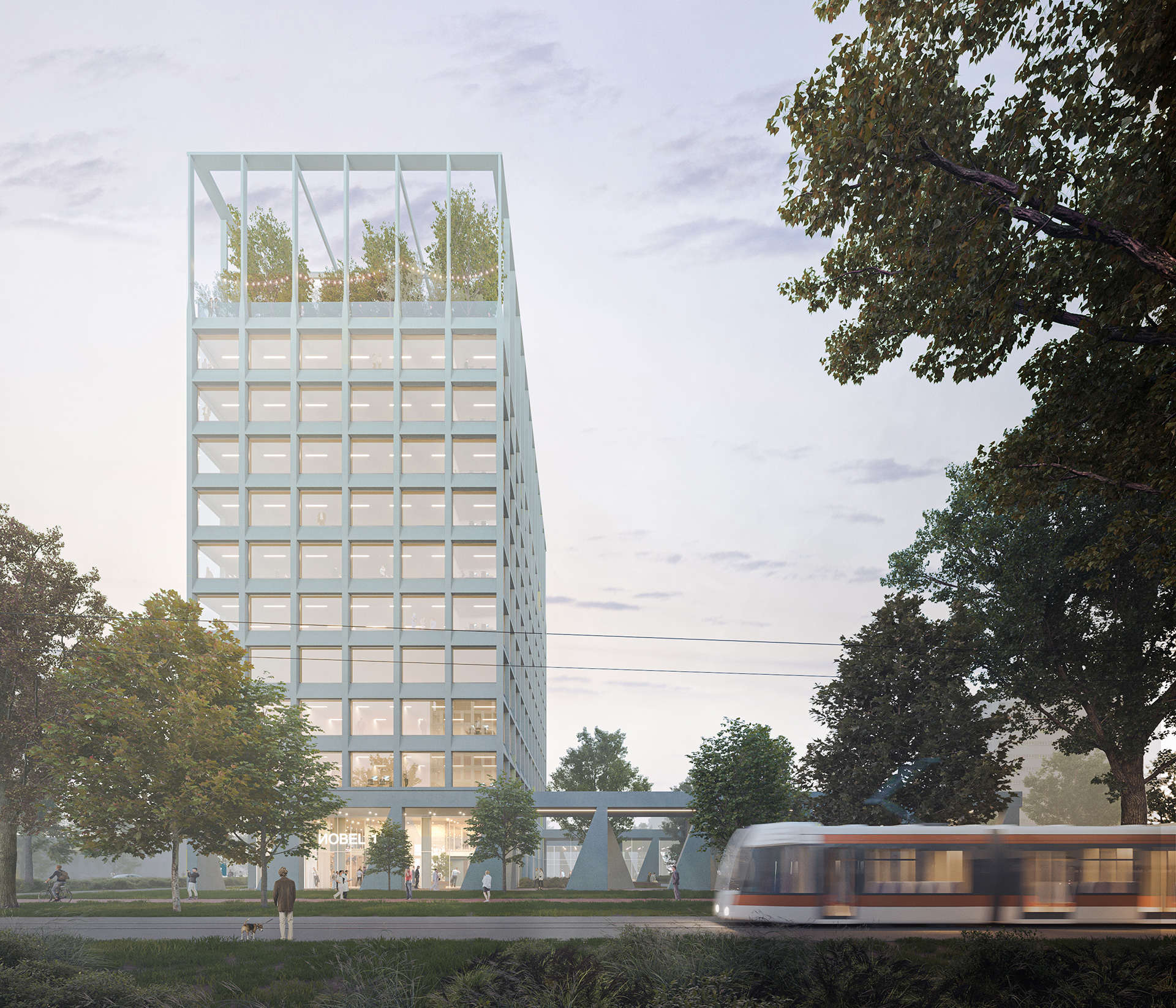 Wiegerinck & LOW architecten realiseren toren Nobel I UZ Gent