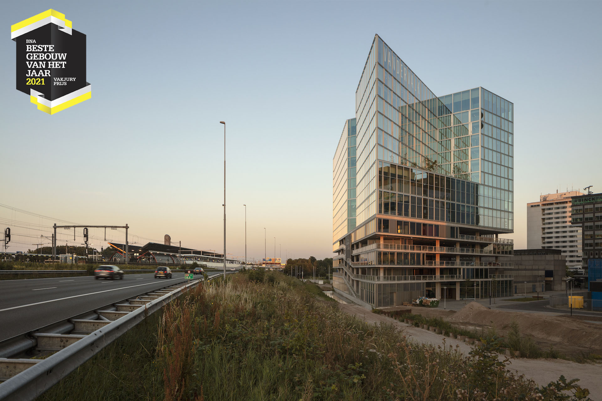 BNA Beste Gebouw 2021: Van der Valkhotel Amsterdam Zuidas 