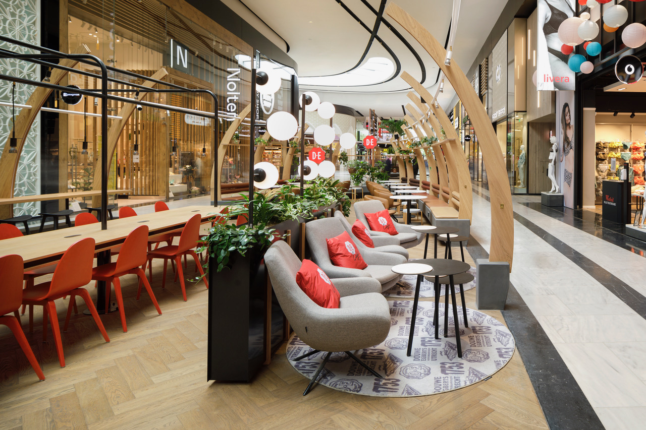 Ninetynine ontwerpt D.E. Café Westfield