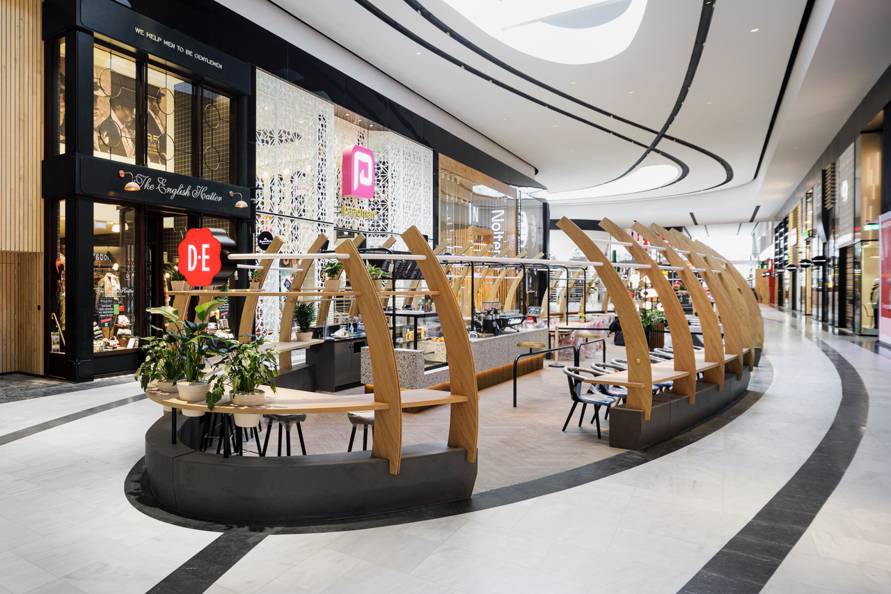 Ninetynine ontwerpt D.E. Café Westfield