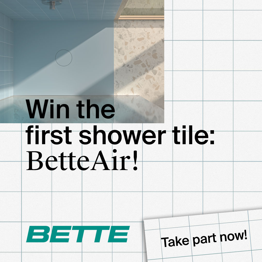 Win douchetegel BetteAir met Bette’s designcontest