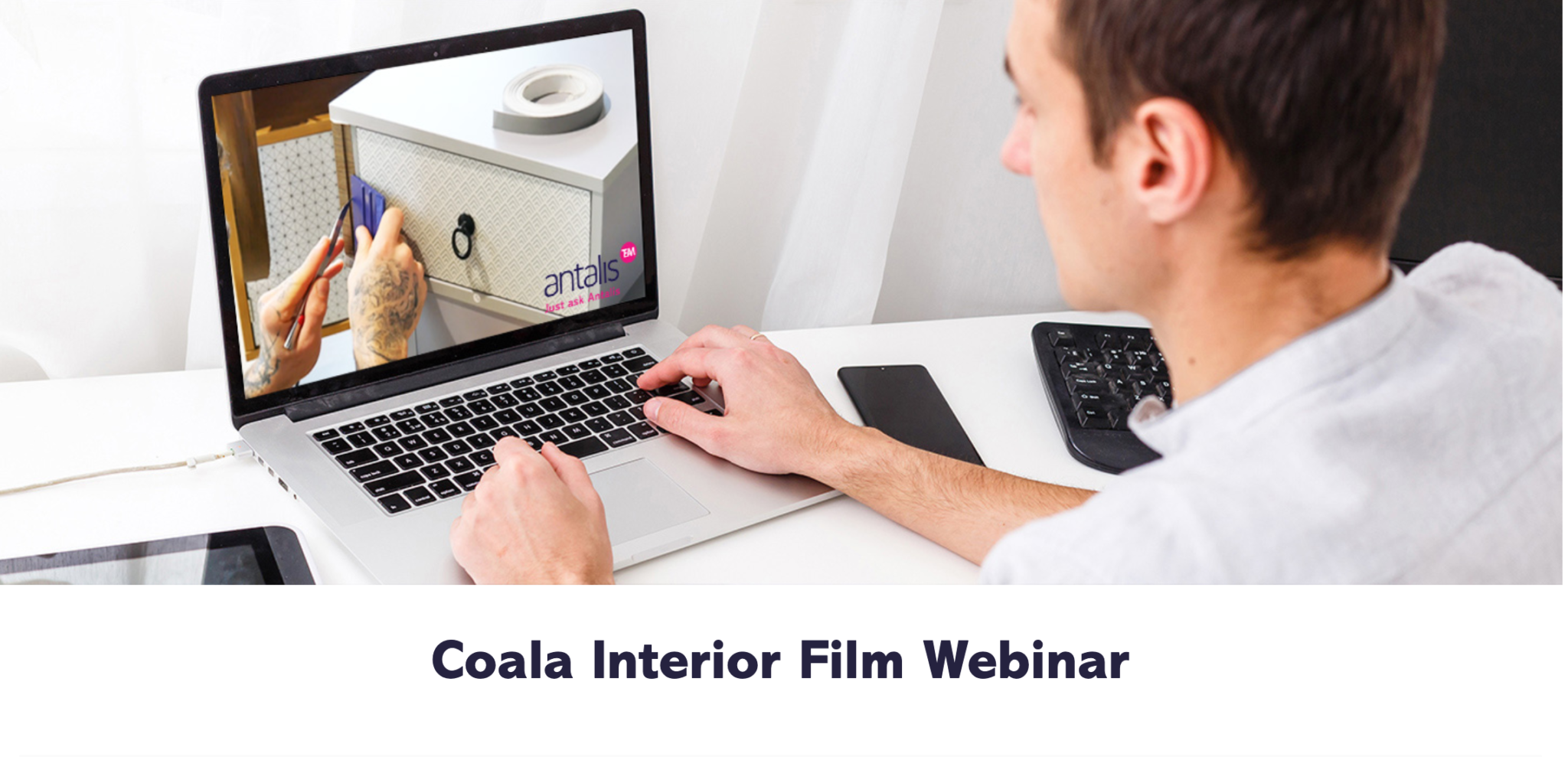 Webinar over zelfklevende Coala Interior Film