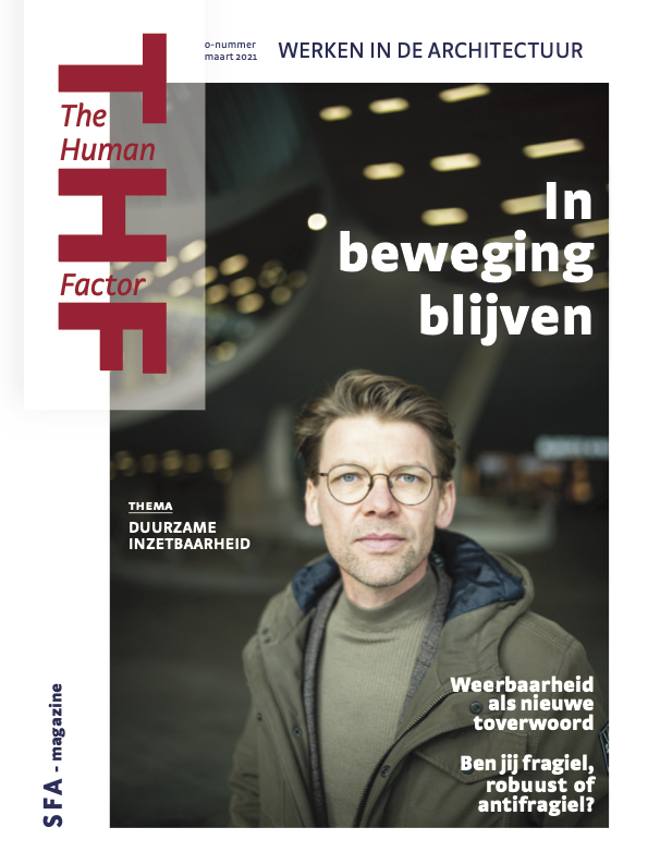 Mens centraal in nieuw architectenblad The Human Factor 