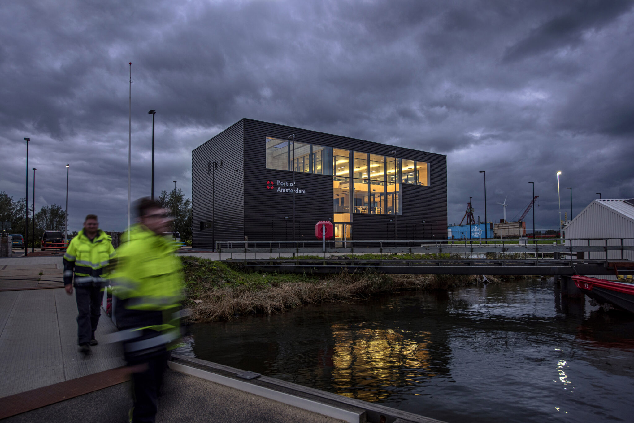 WRK Architecten ontwerpt huiskamer voor de haven