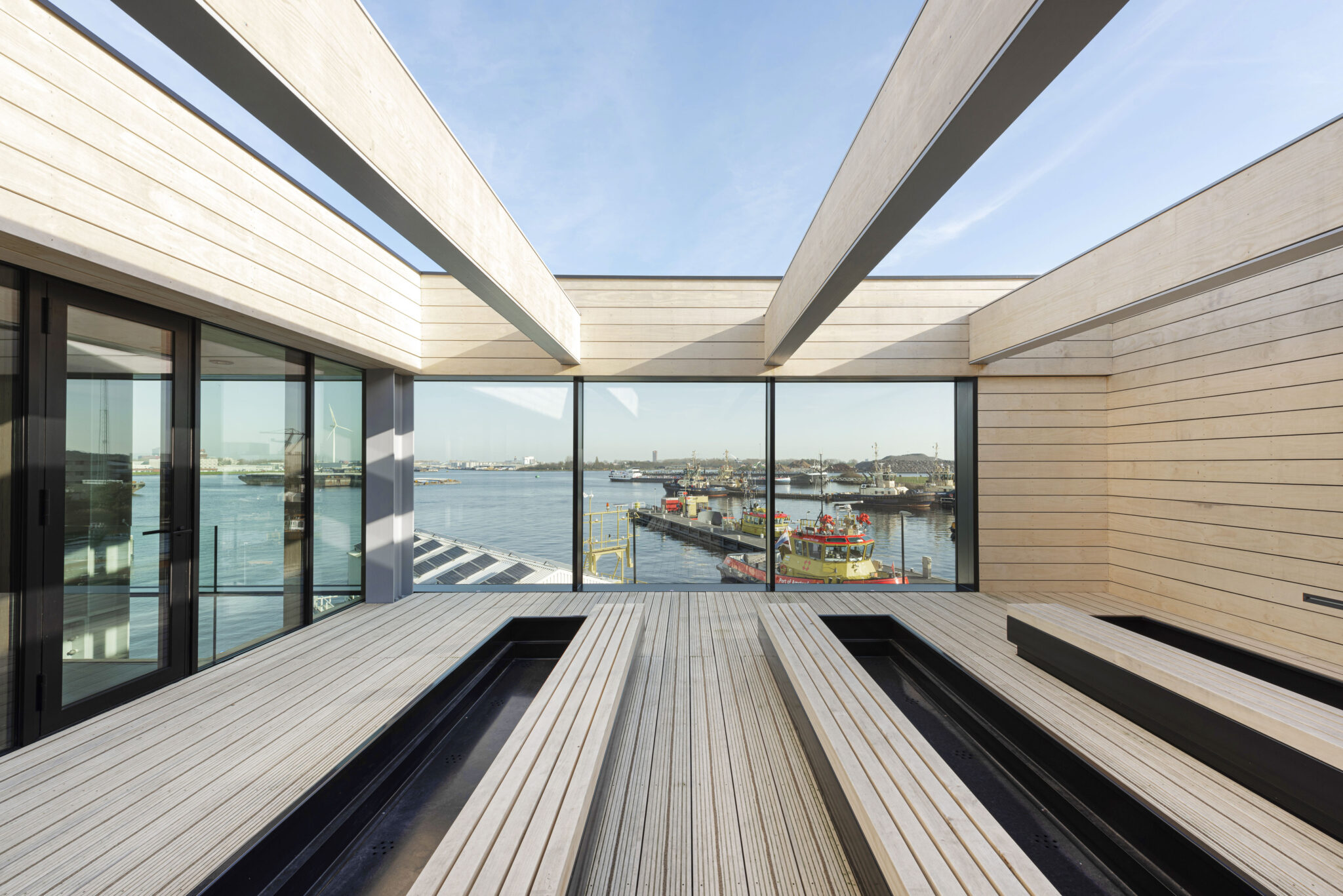 WRK Architecten ontwerpt huiskamer voor de haven