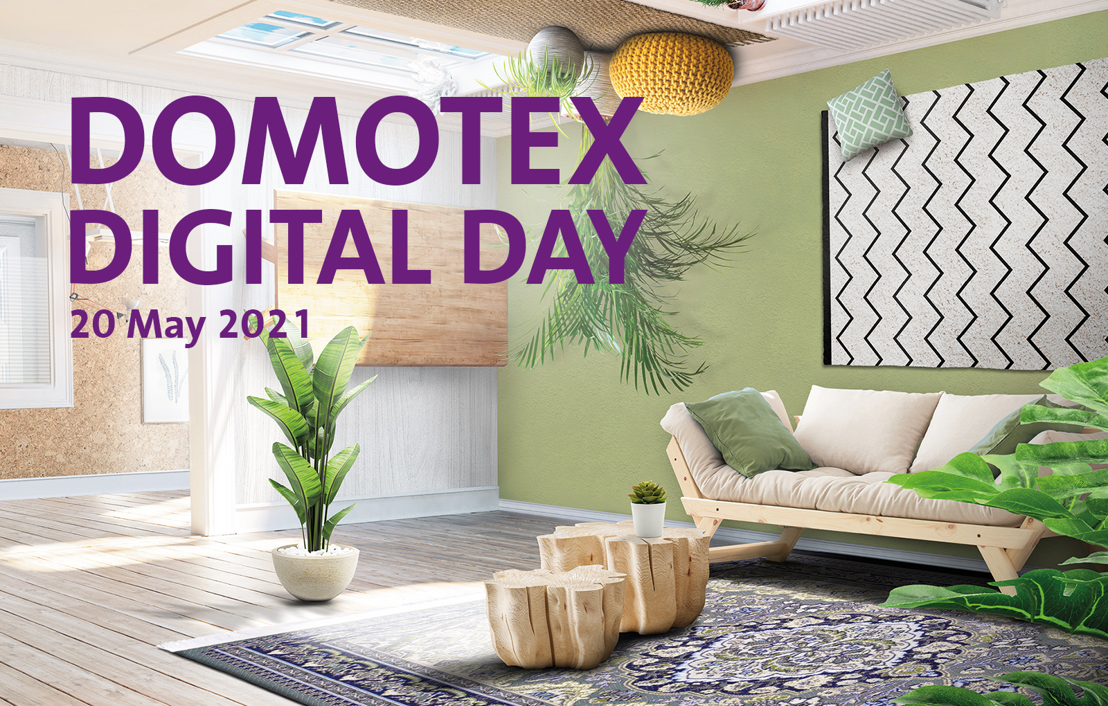 Domotex 2021 wordt Domotex Digital Day