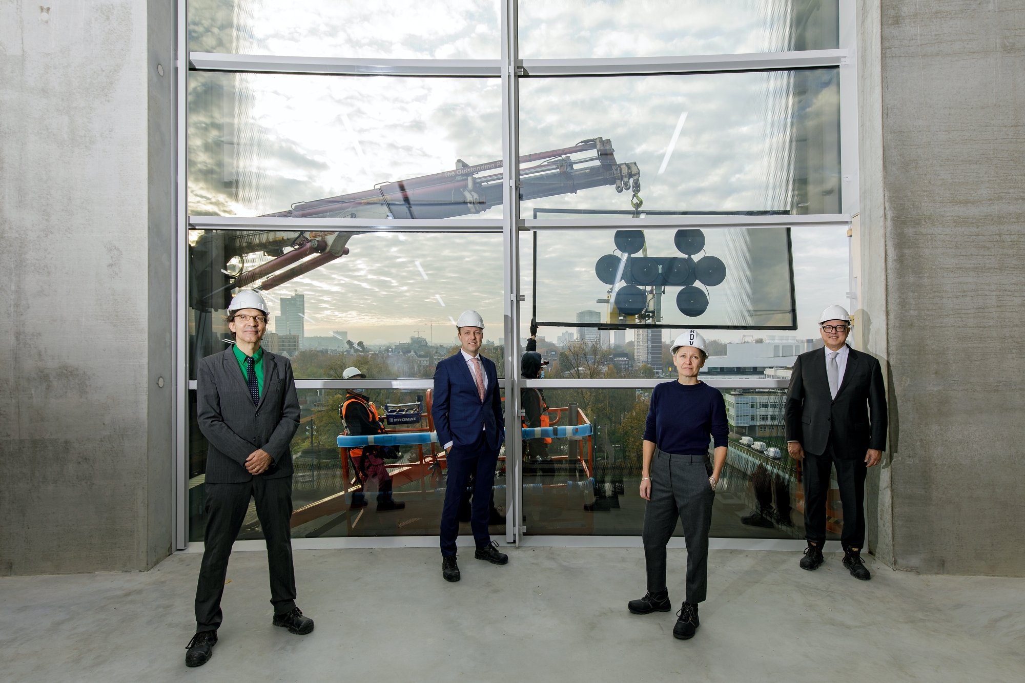 Gevel Depot Boijmans Van Beuningen gereed