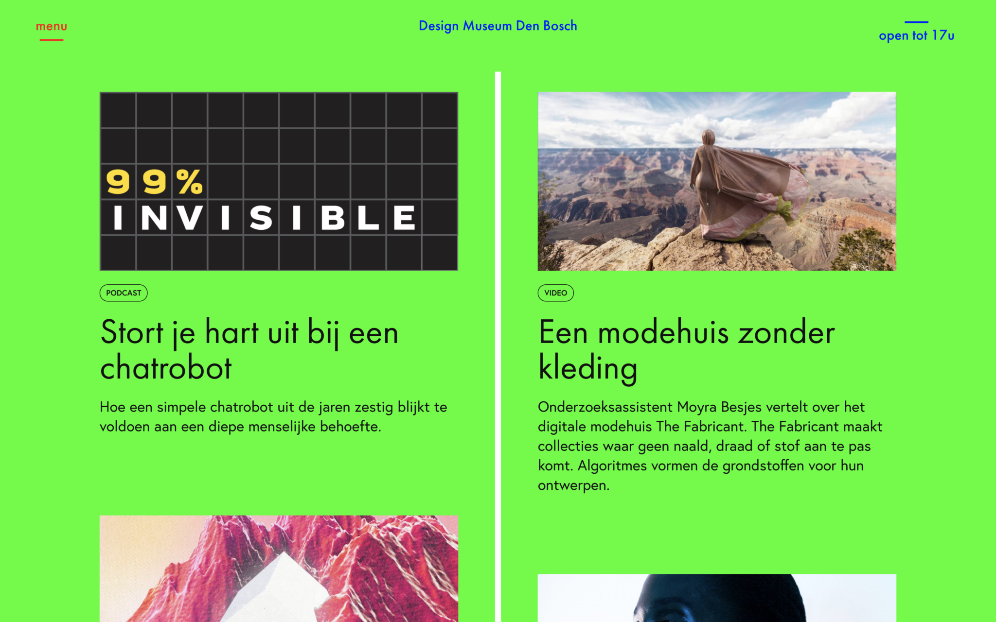 Design Museum Den Bosch lanceert digitaal platform