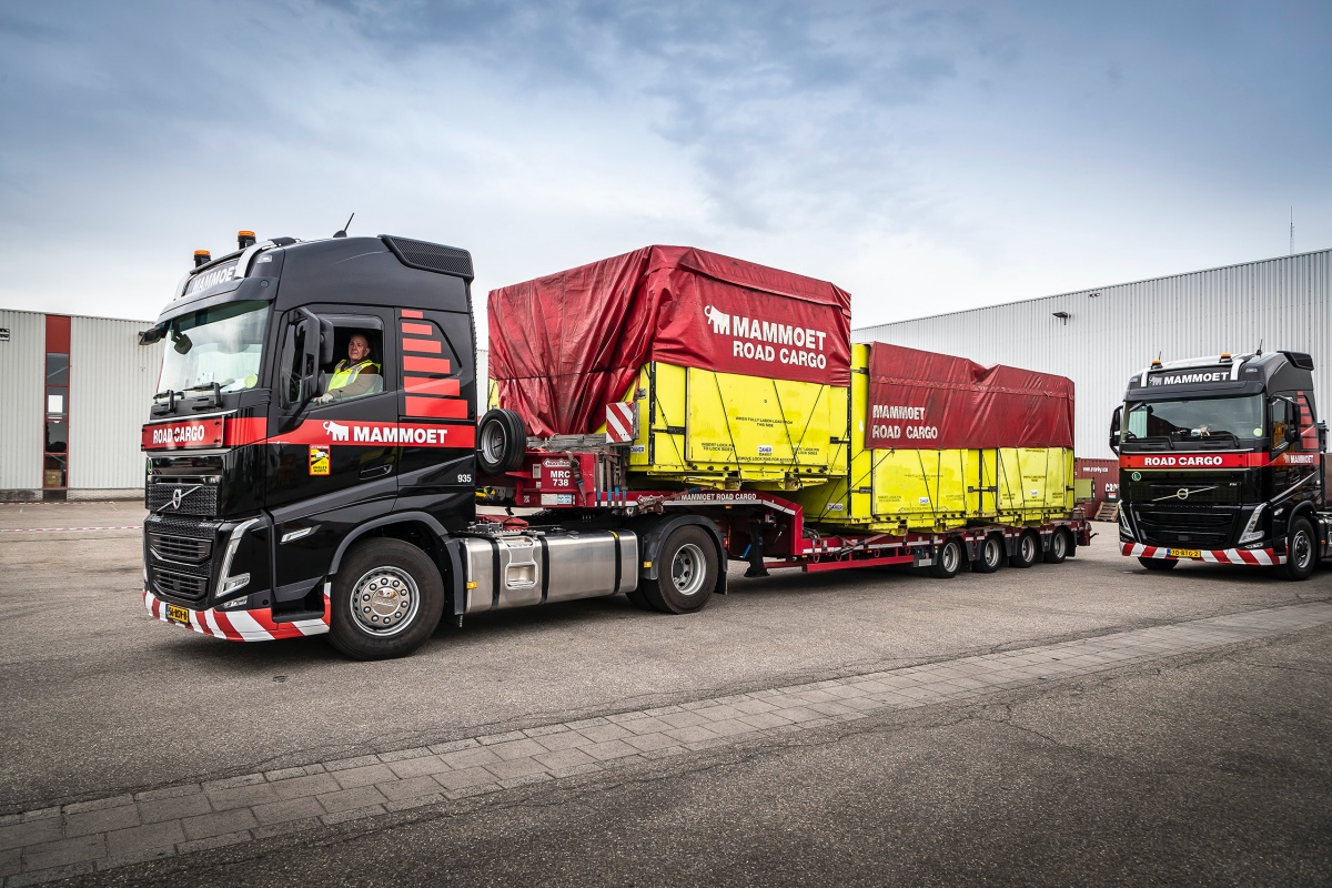 Mammoet Road Cargo vernieuwt wagenpark met 35 Volvo-trucks 