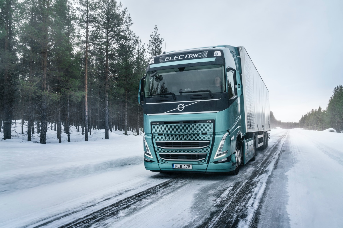Active Grip Control nieuwe veiligheidsfunctie voor elektrische Volvo-trucks
