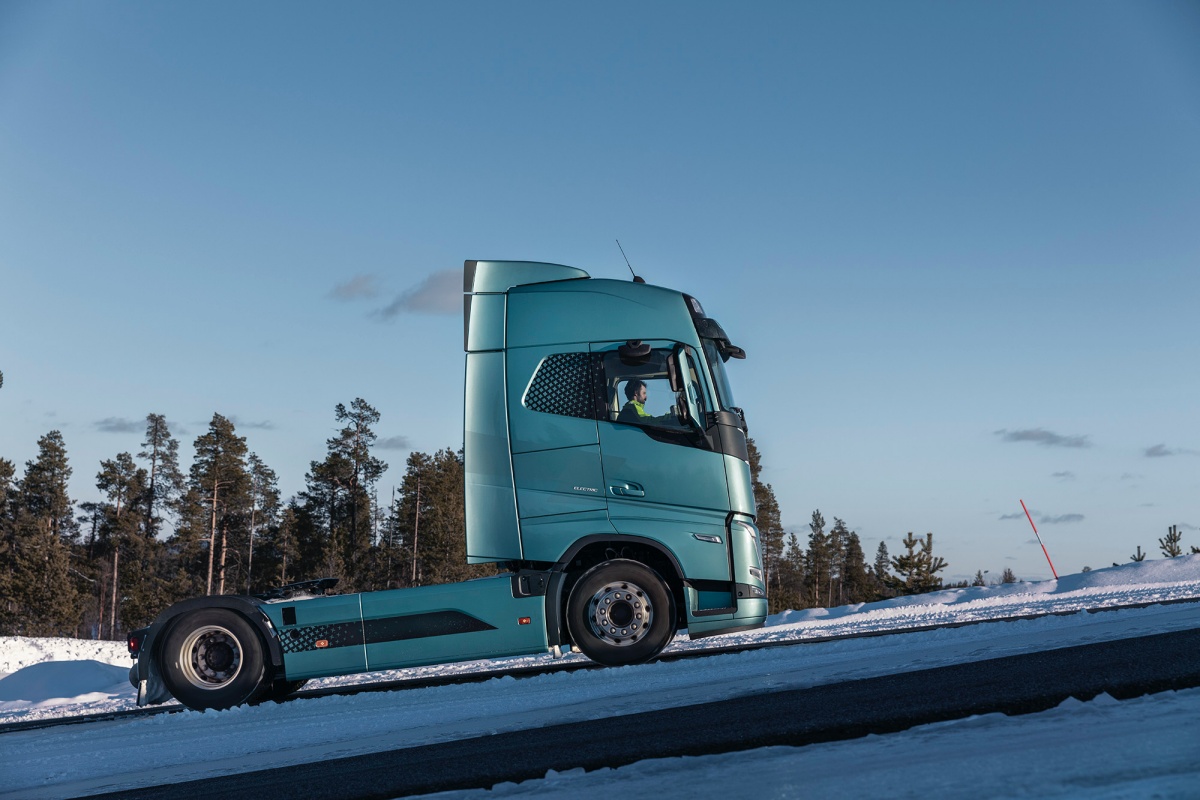Active Grip Control nieuwe veiligheidsfunctie voor elektrische Volvo-trucks