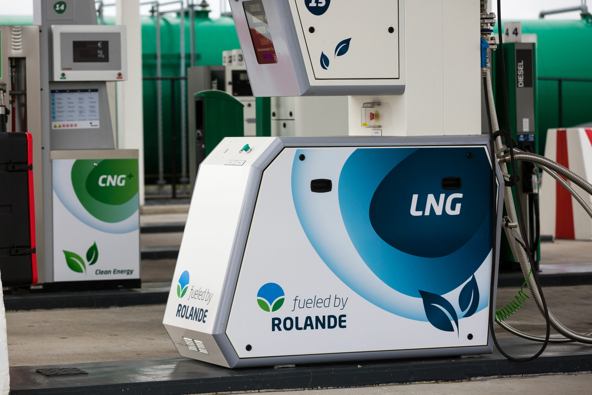 Rolande opent LNG-tankstation in België