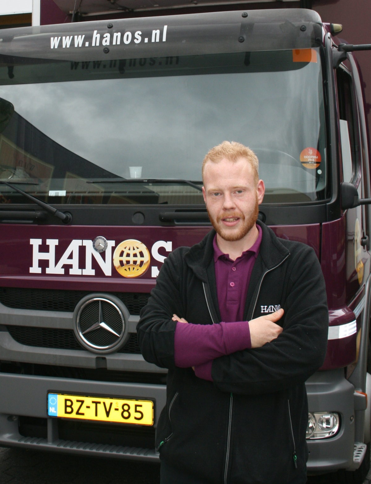 Martijn Alders: 'Rijden op de vrachtwagen went snel'