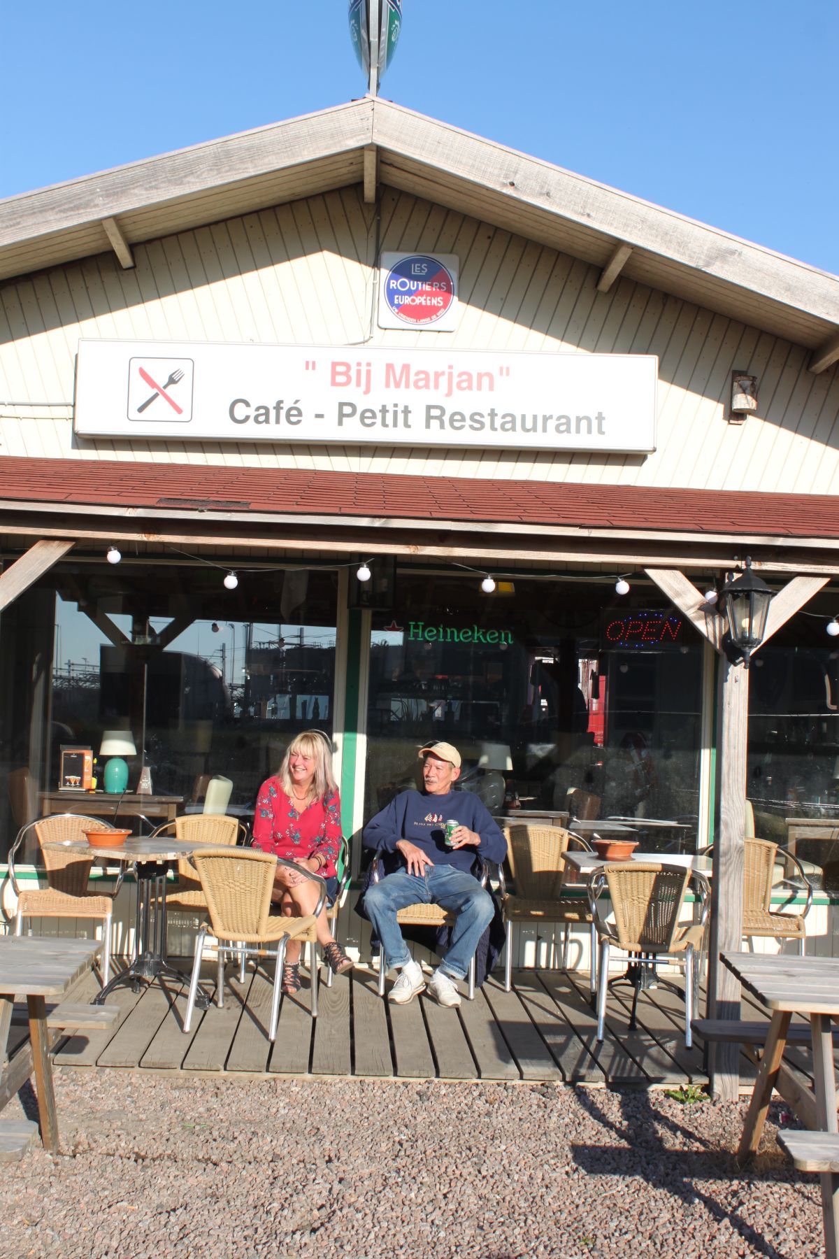 Truckerscafé-restaurant Bij Marjan: wat de pot schaft