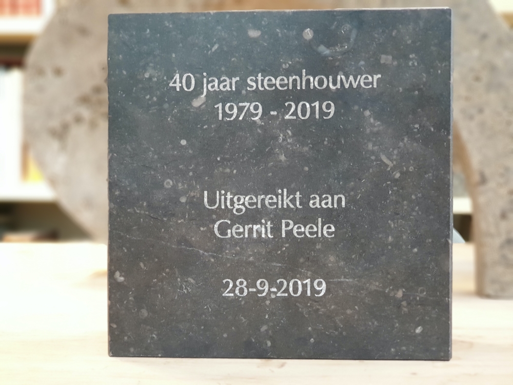 Veertigjarig jubileum voor Gerrit Peele