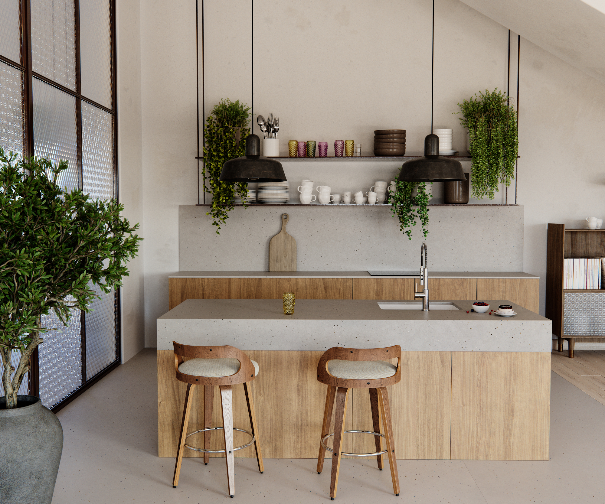 Let’s get concrete: beton in de keuken