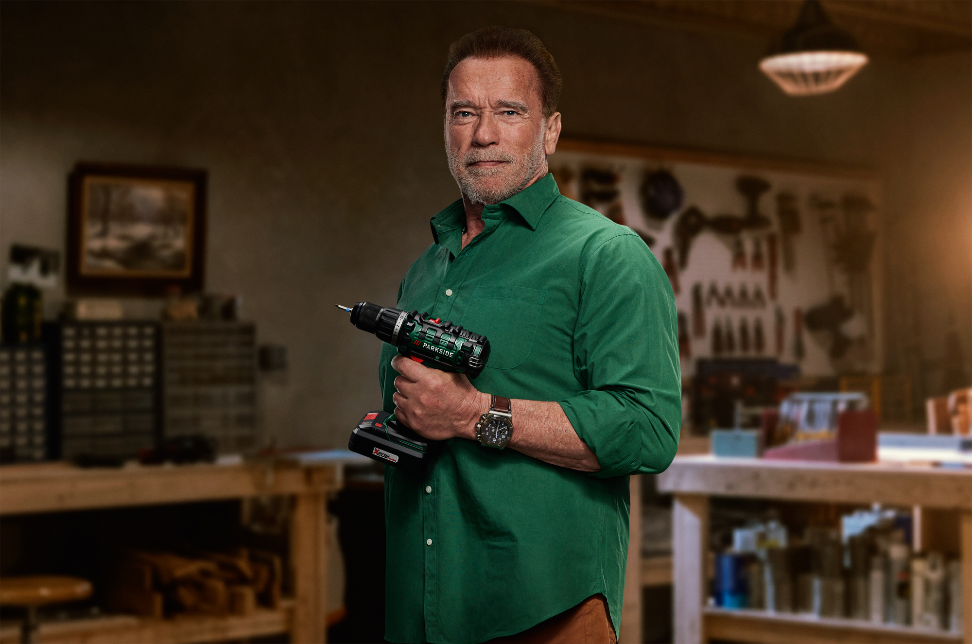 Parkside lanceert campagne met Arnold Schwarzenegger