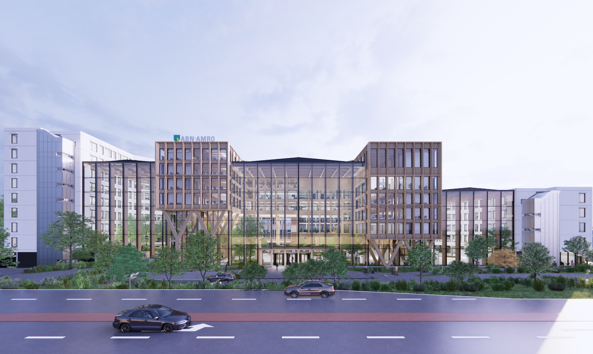 Nieuwe thuisbasis ABN AMRO in Amsterdam Zuidoost