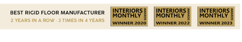 COREtec wint tweede Interiors Monthly Award