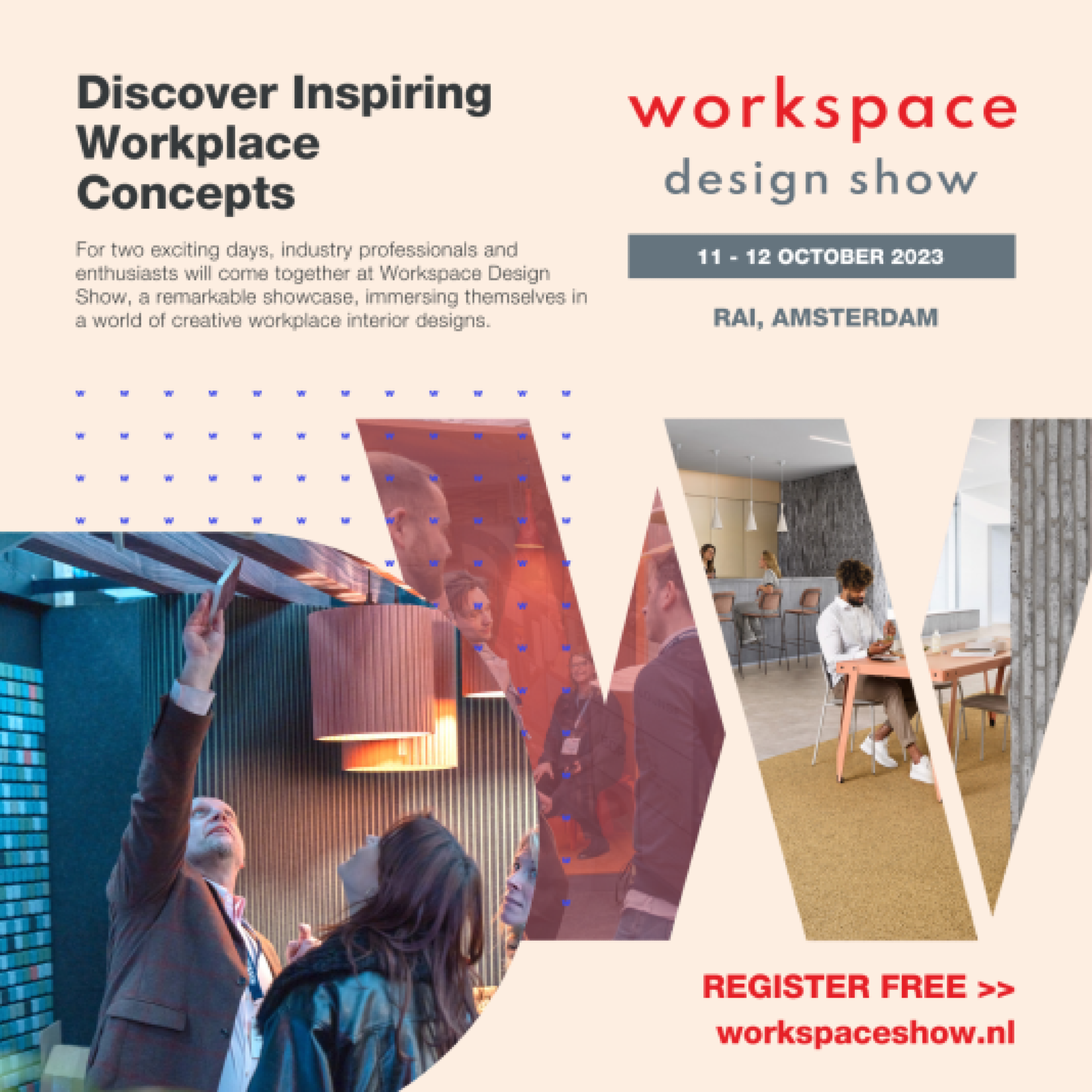 Design en Innovatie tijdens de Workspace Design Show