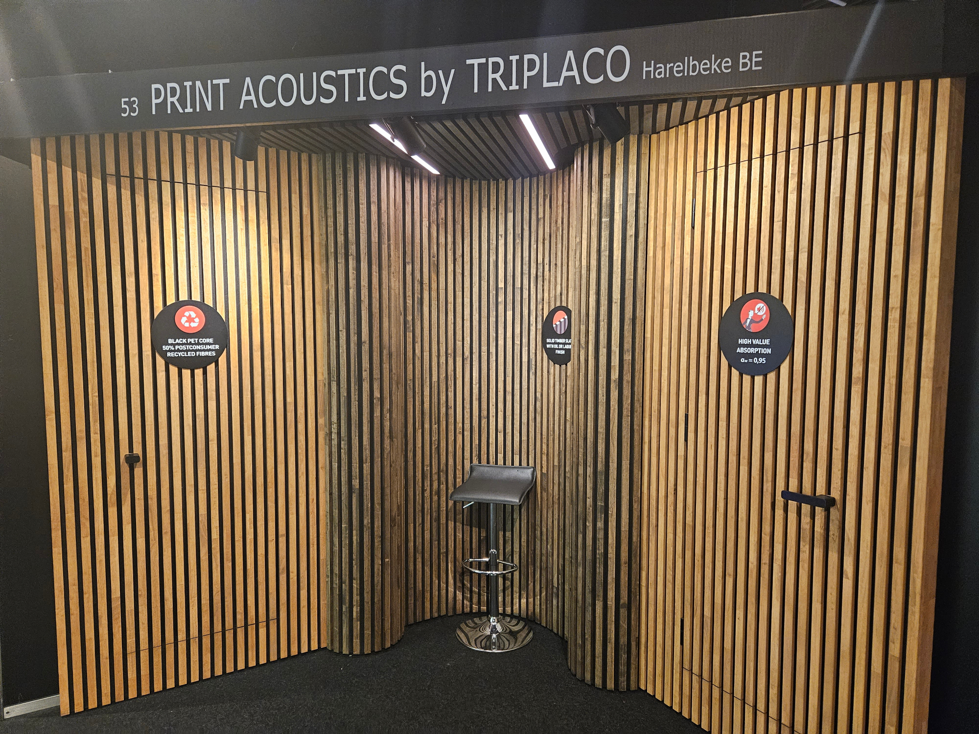 Triplaco Print Acoustics nam deel aan Architect@work