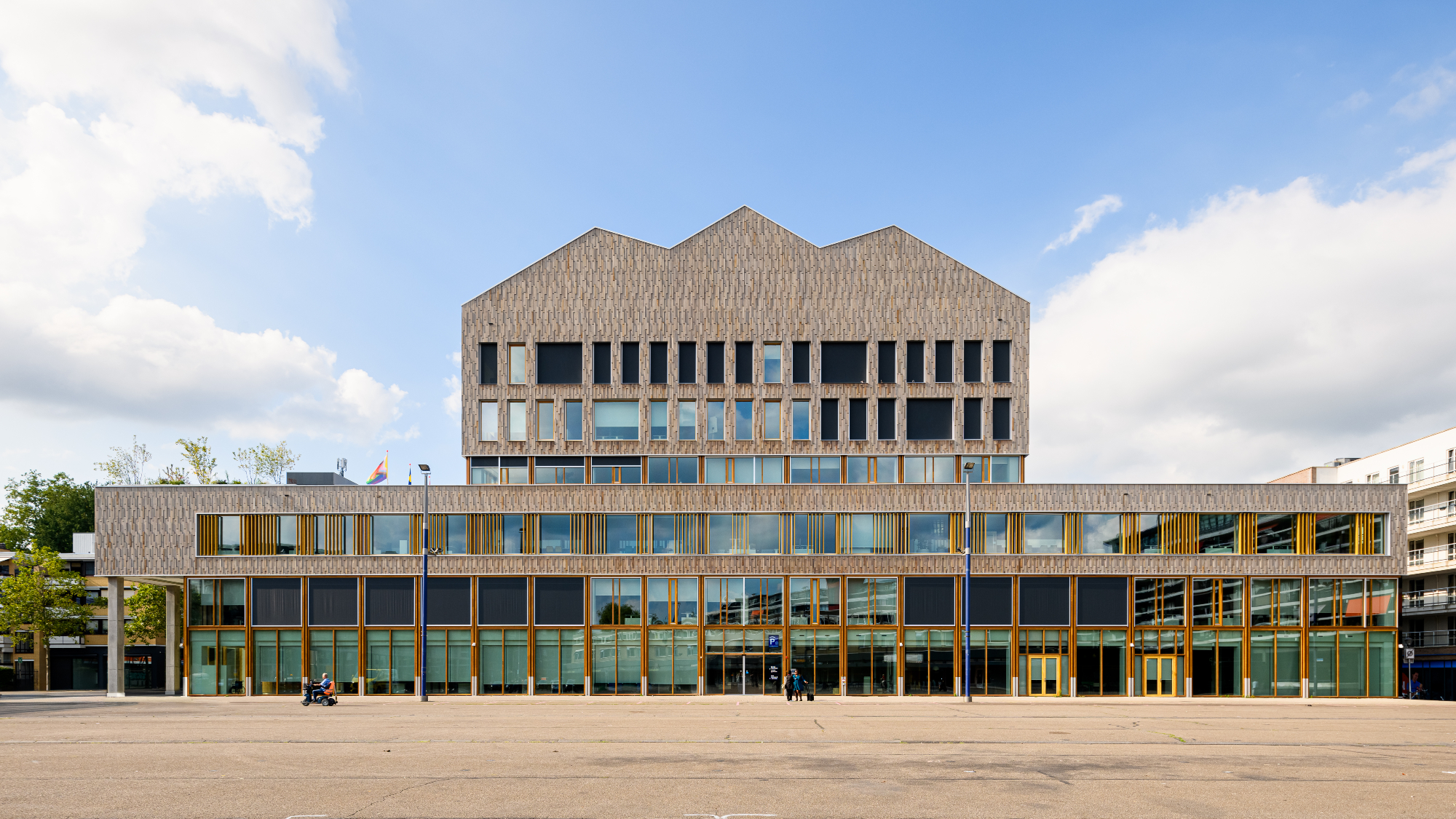 Stadswinkel: eigentijds huis van de stad