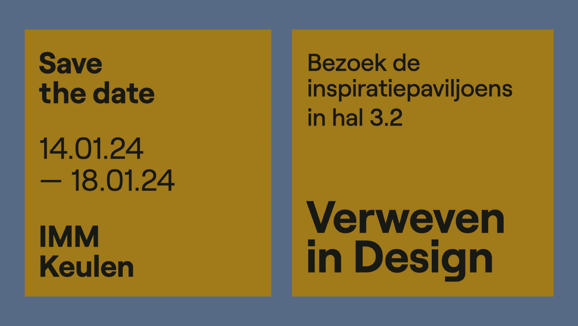 Negen Nederlandse meubelmerken samen op IMM