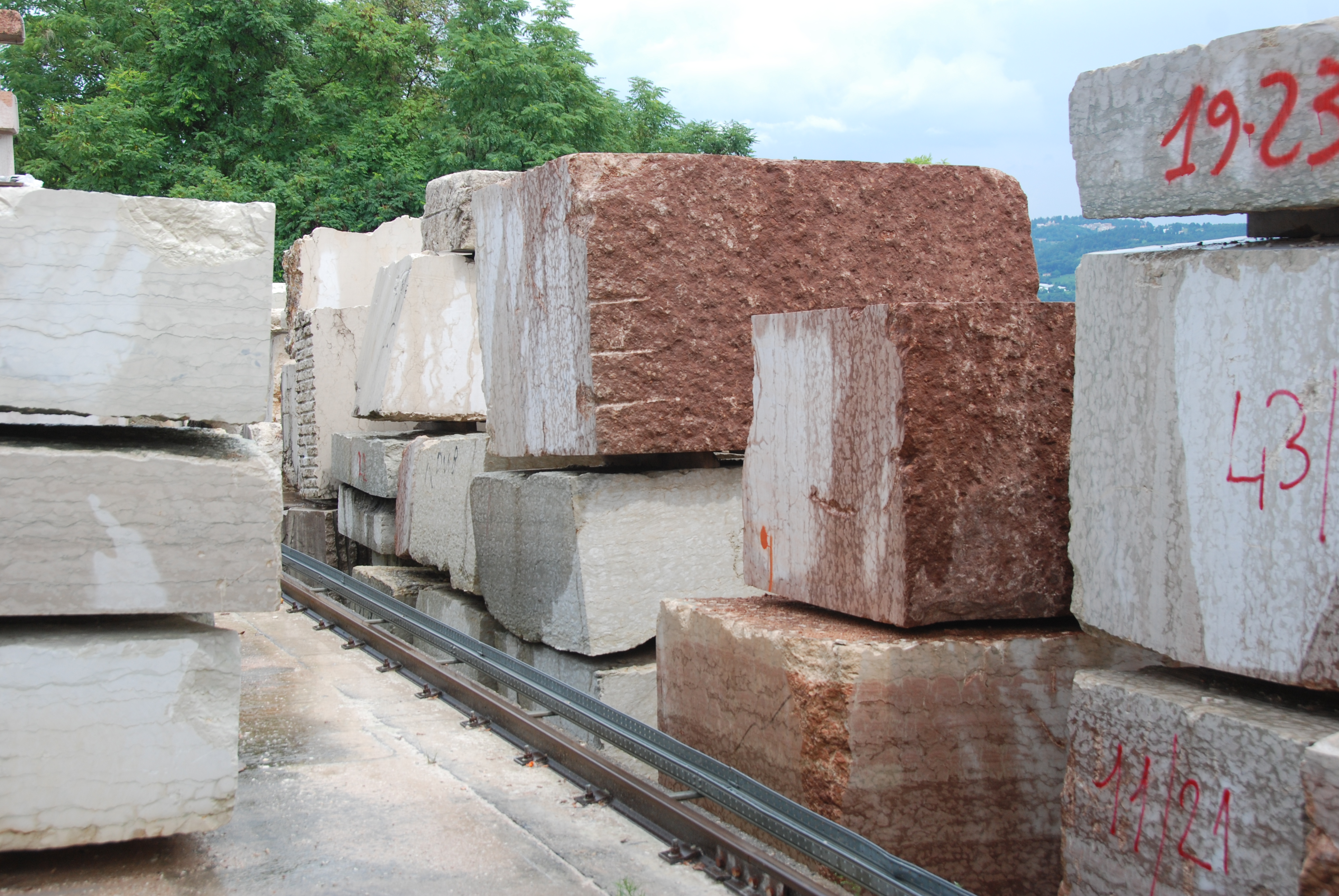 Afname Italiaanse natuursteenexport