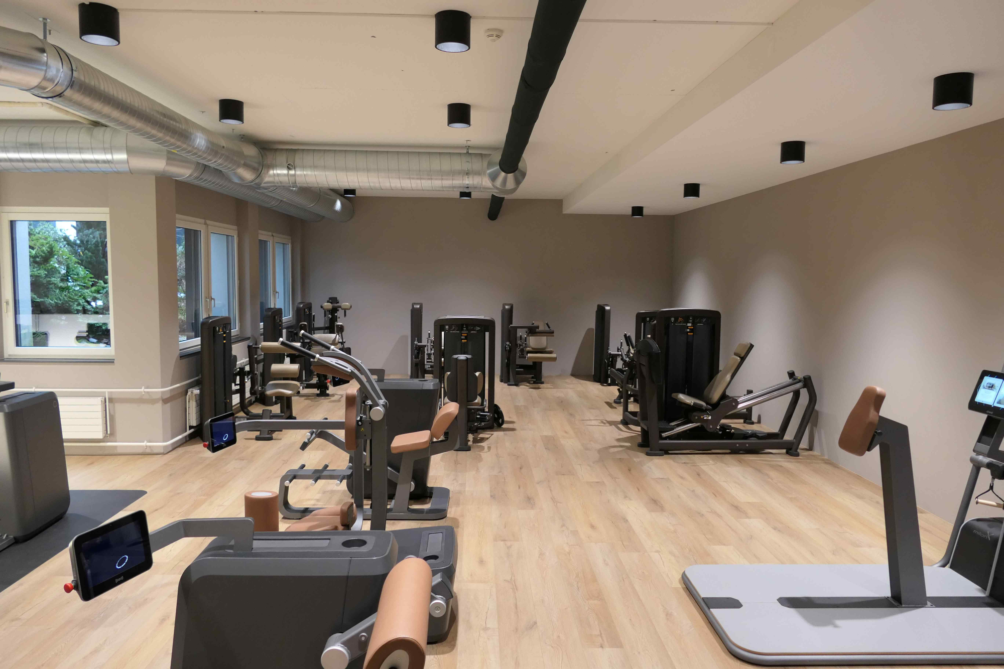 COREtec vloeren in Zwitsers fitnesscentrum