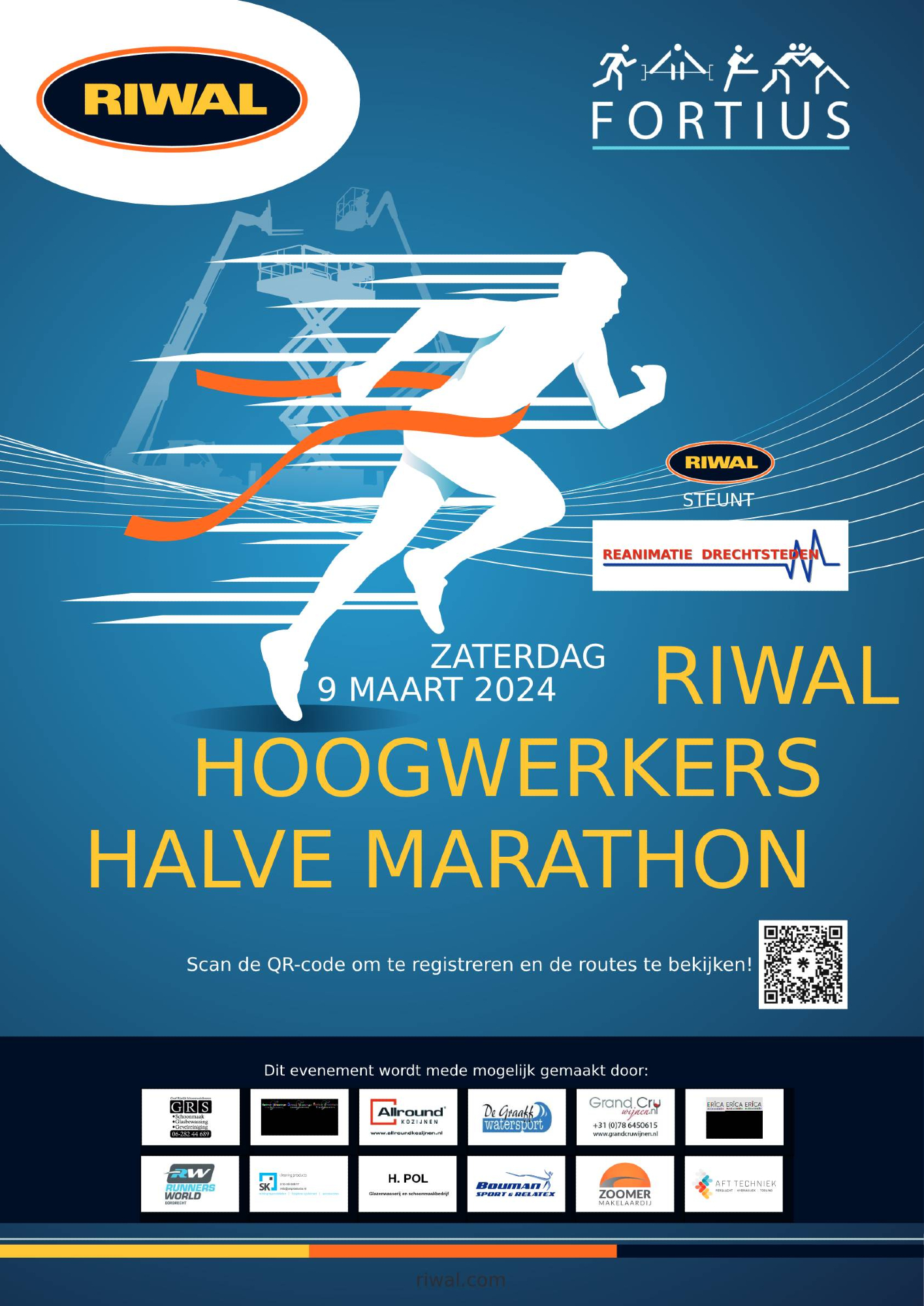Riwal Hoogwerkers Halve Marathon