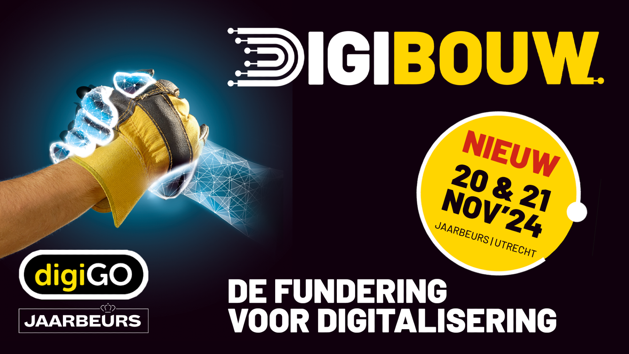 Koninklijke Jaarbeurs en digiGO lanceren DigiBouw ​