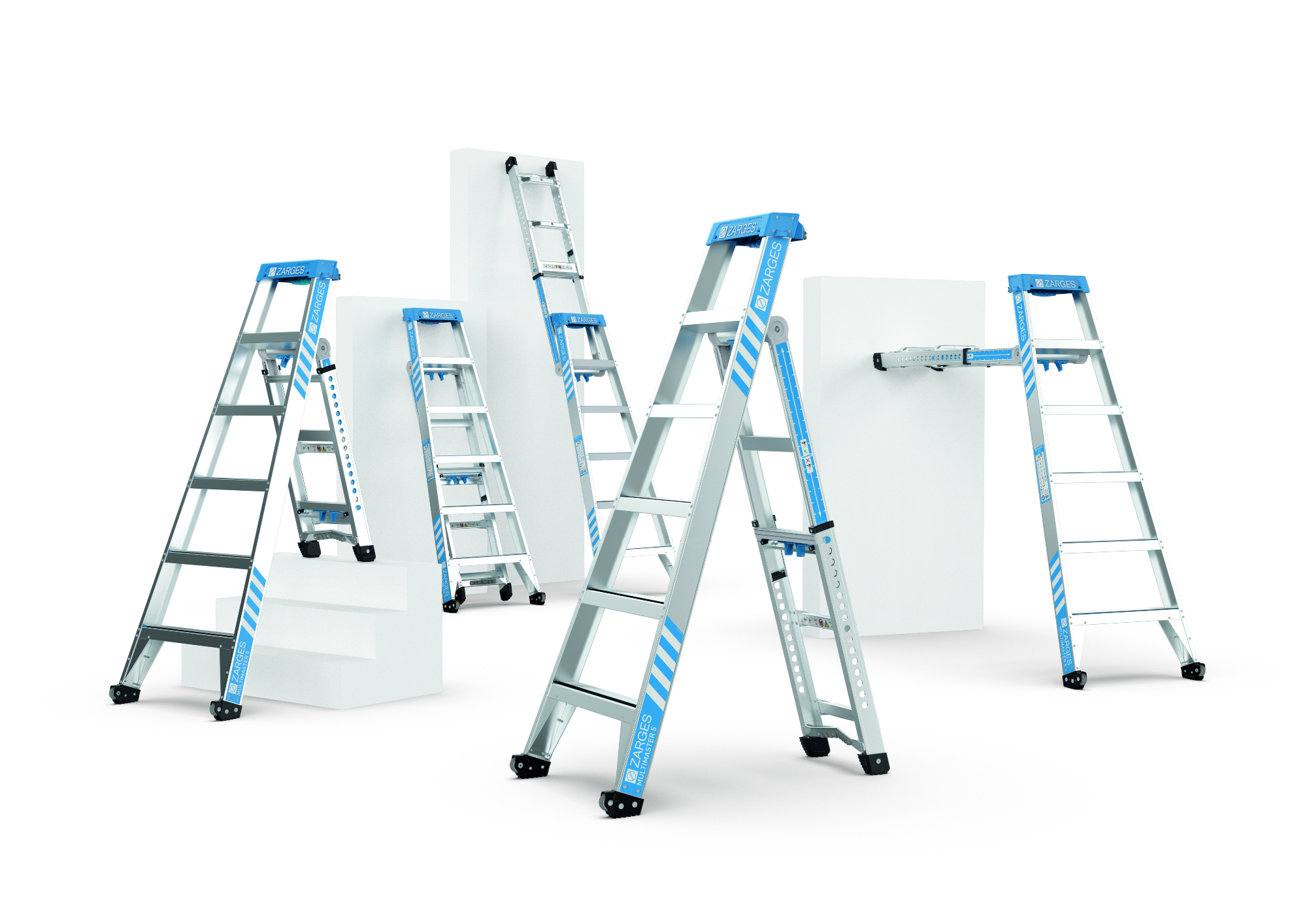 5-in-1 ladder maximaliseert veiligheizetbaarheid