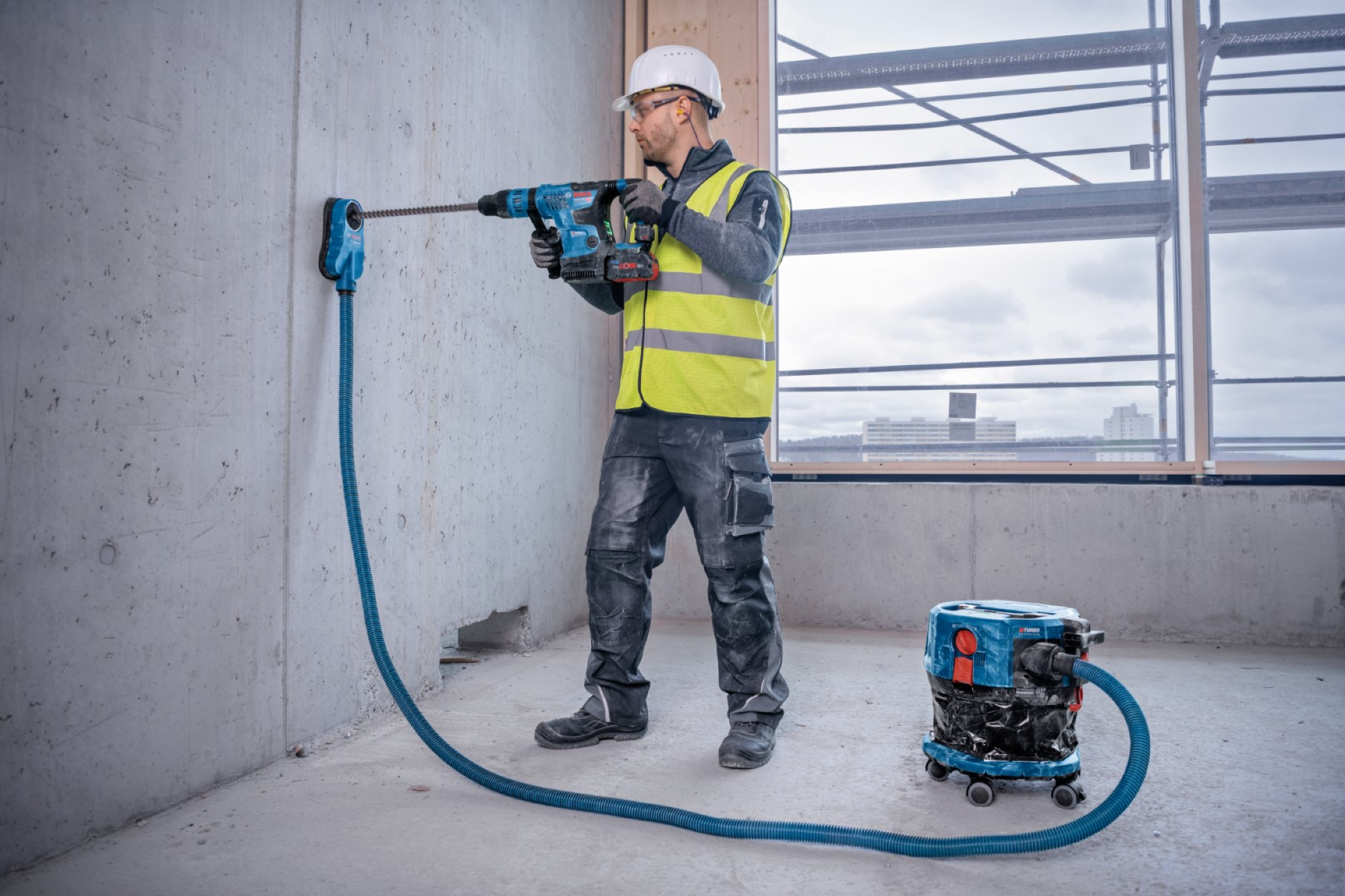 Eenvoudig minder stof op het werk