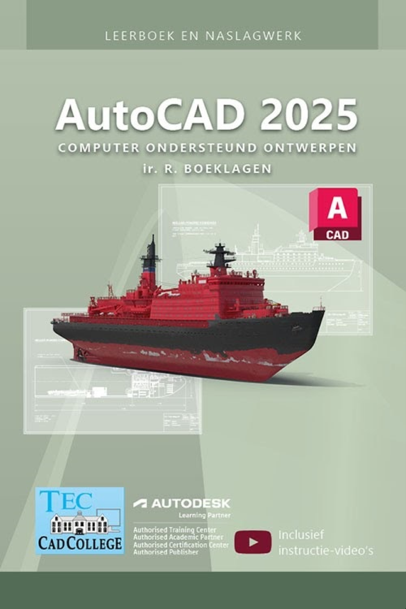 Nieuwste versie boek AutoCAD 2025