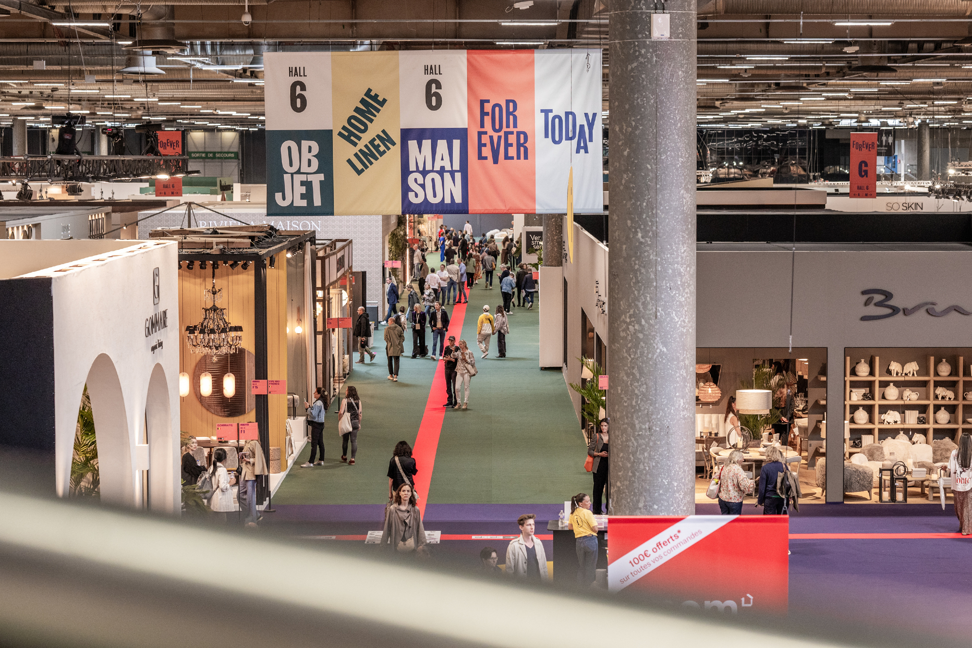 Gestroomlijnde 30ste Maison&Objet