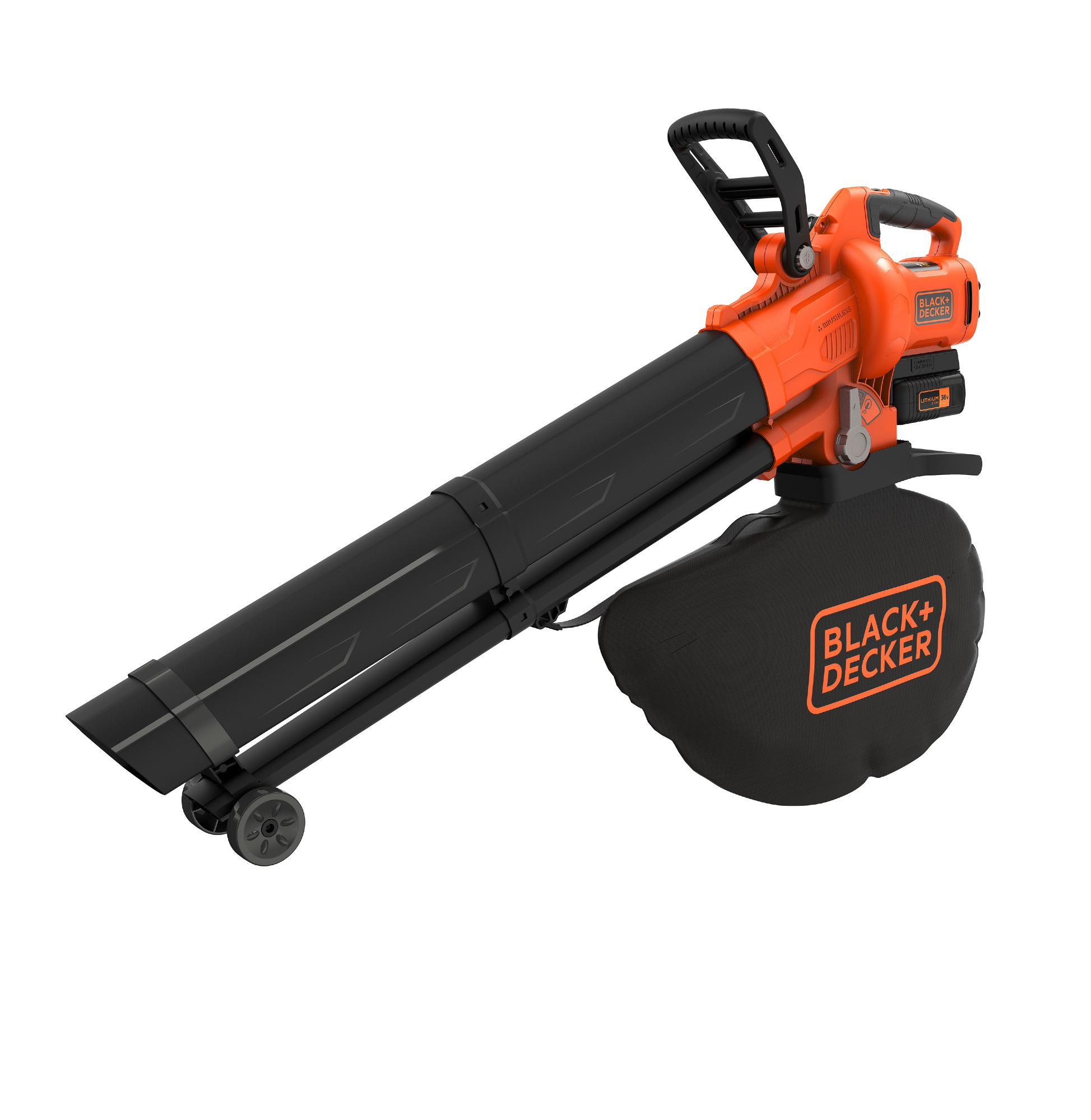 3-in-1 tuinruimers van BLACK+DECKER