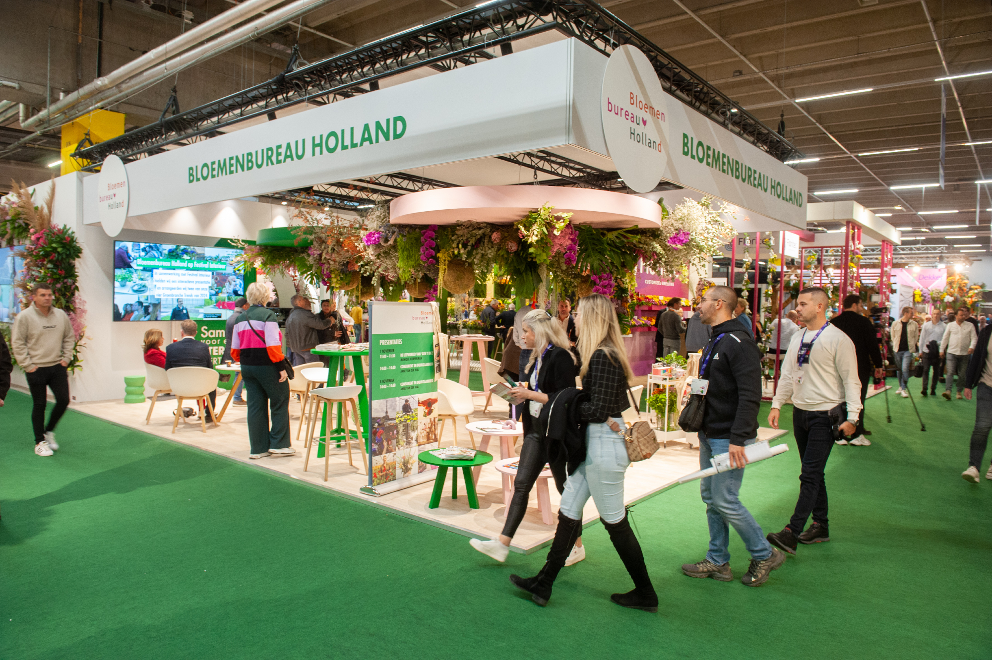 Bloemenbureau presenteert welzijnsonderzoeken tijdens Trade Fair Aalsmeer