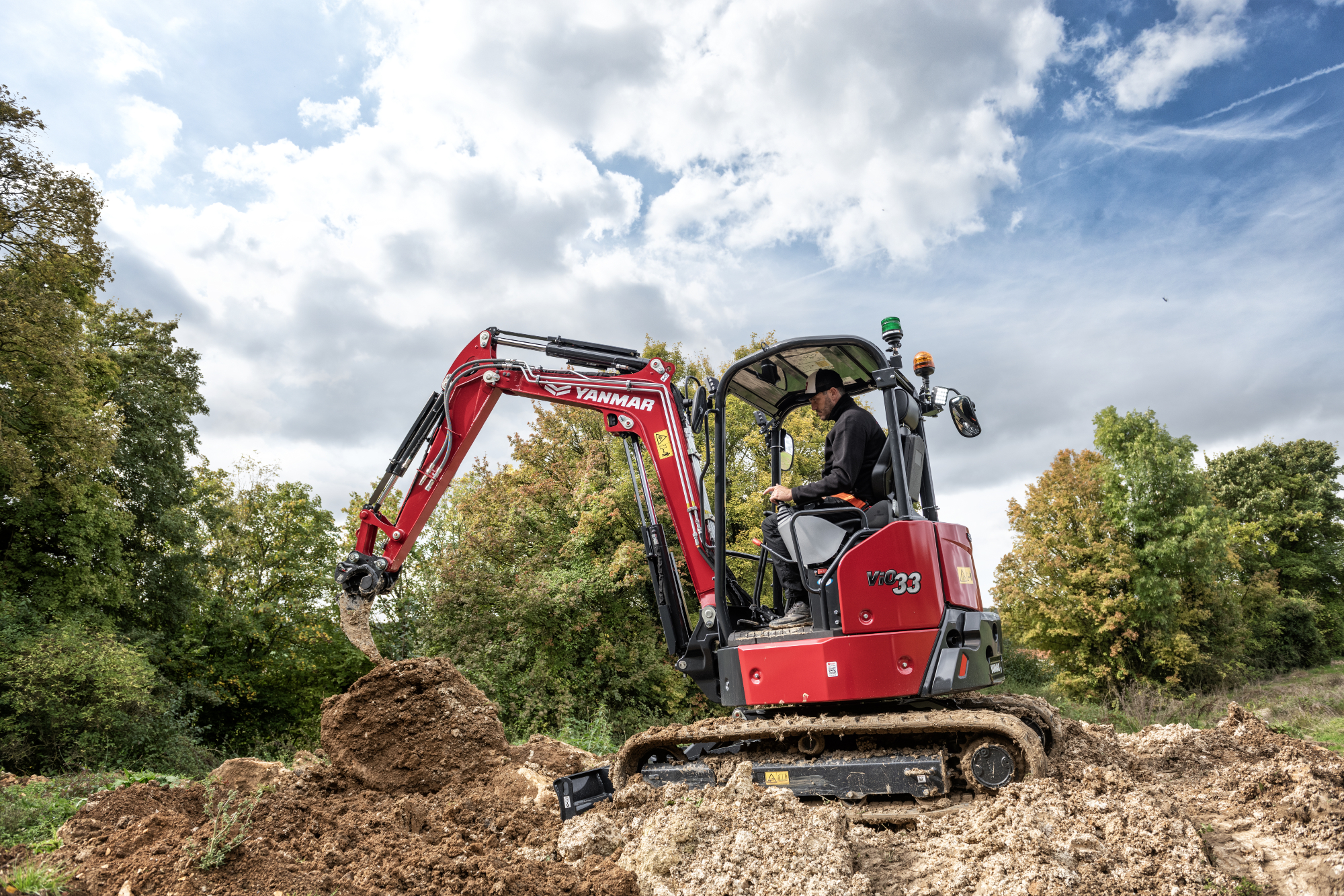 Nieuwe Zero Tail graafmachines van Yanmar