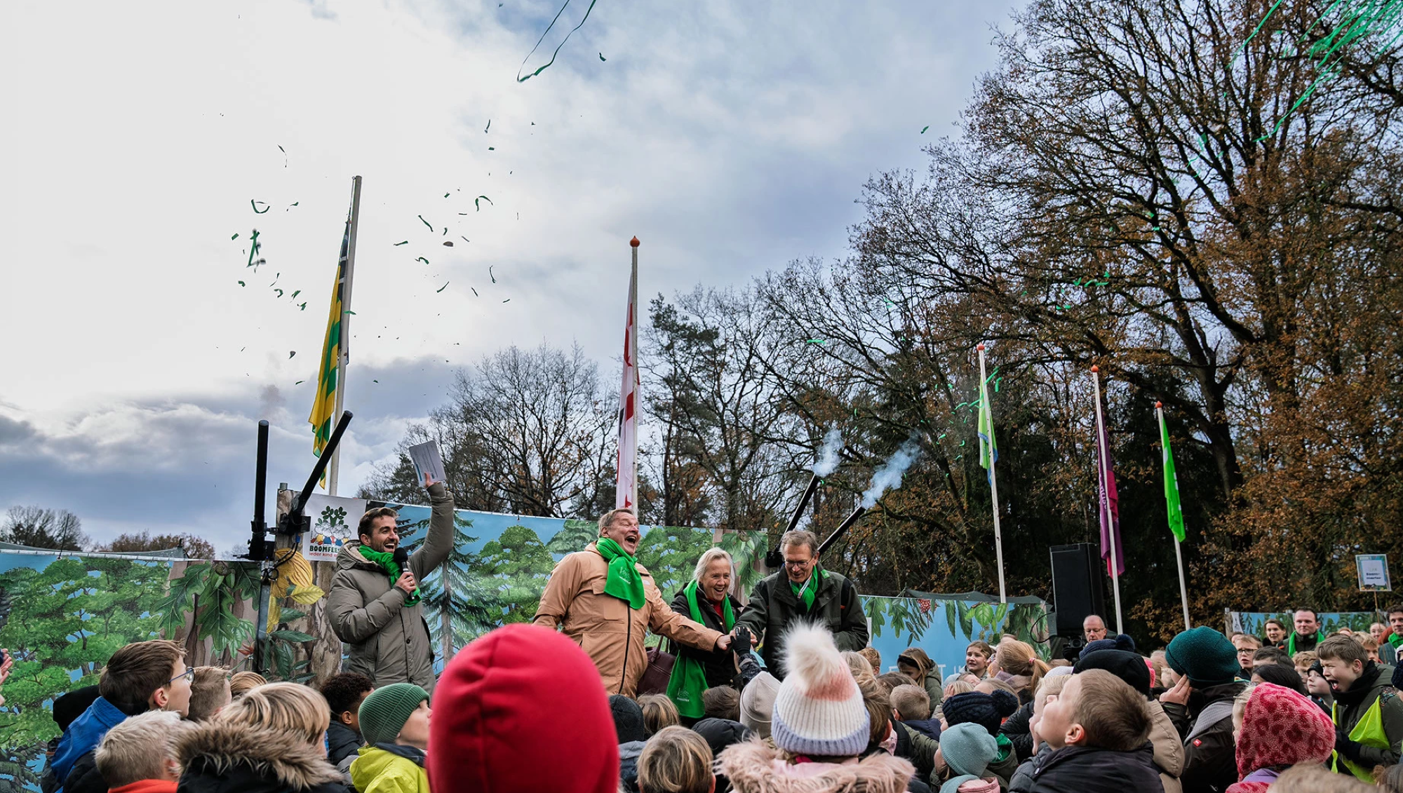 Boeren en kinderen samen aan de slag voor een groene toekomst