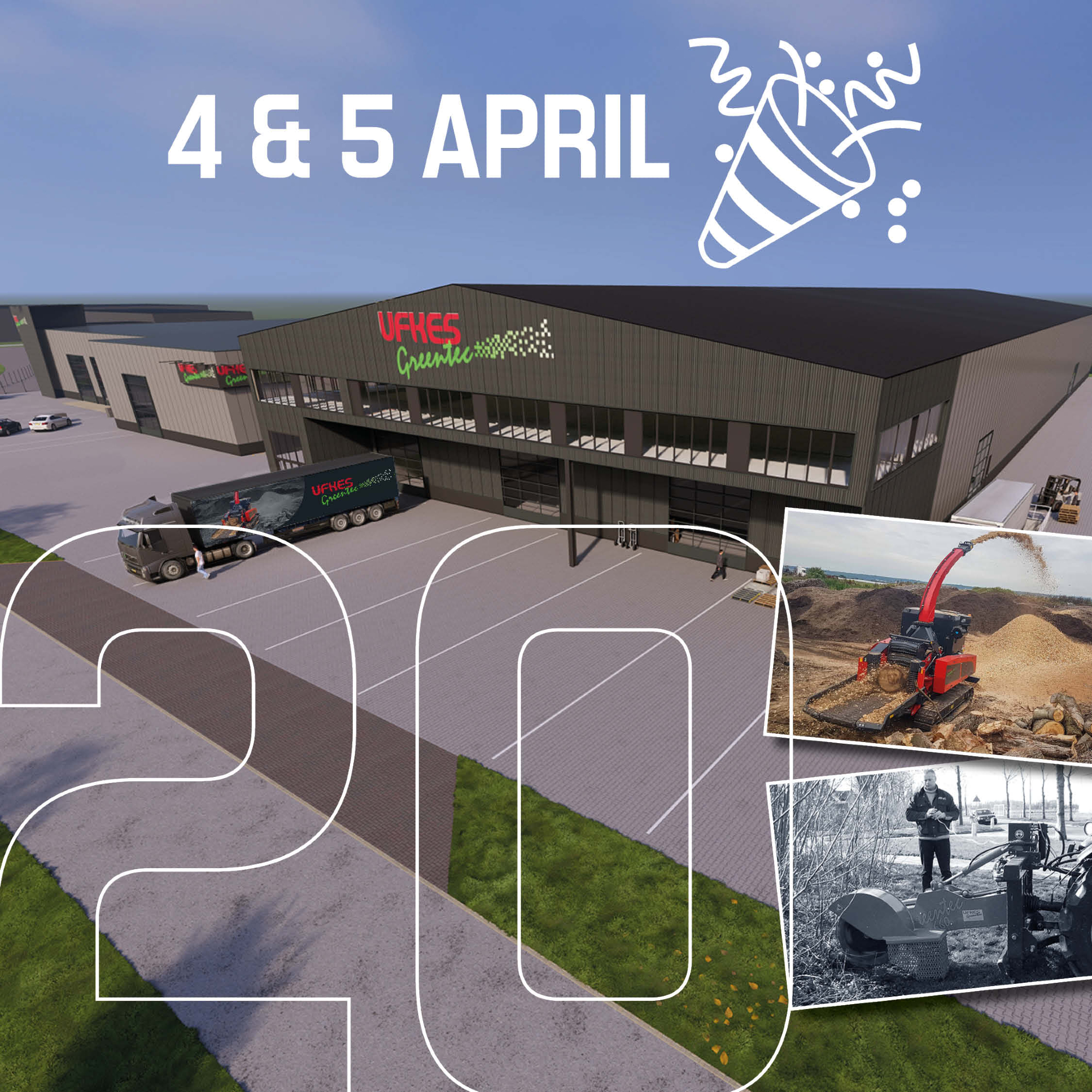 Ufkes Greentec viert 20-jarig jubileum tijdens open dagen