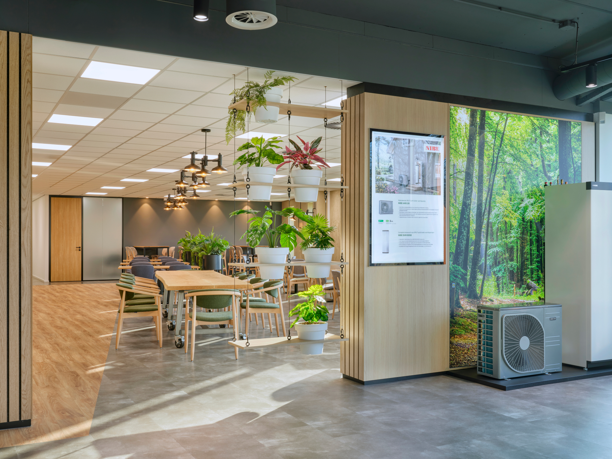 Inspirium realiseert met Work(s] fonkelnieuw NIBE Experience Center
