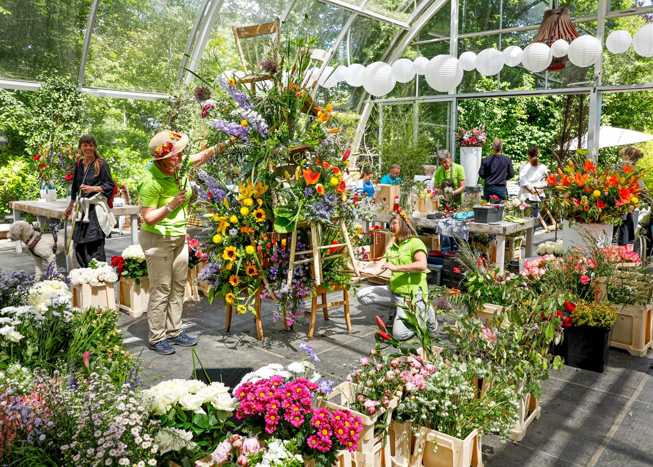 Plantenprimeurs op het Appeltern Plantenfestijn